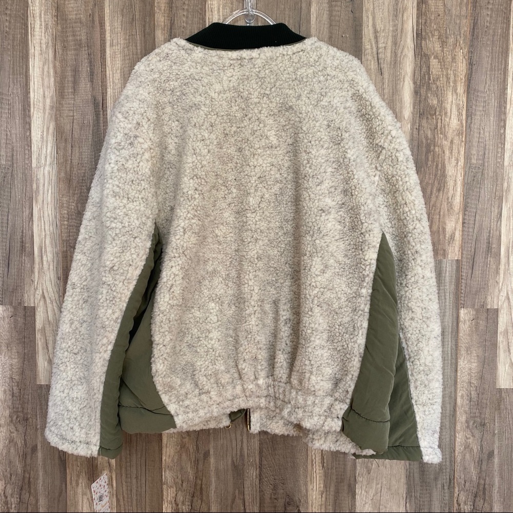 Free People Rivington Sherpa Jacket L - Picture 10 of 13
